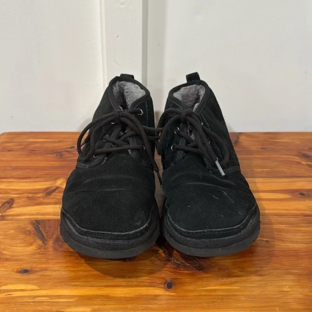 UGG Men's Neumel Suede Casual Black Boots